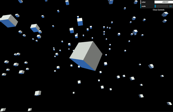 three.jsを触ってみた